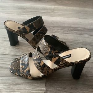 NEW in original box Nine West Lora Sandal Mule